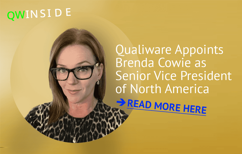 Qualiware Appoints Brenda Cowie as Senior Vice President of North America